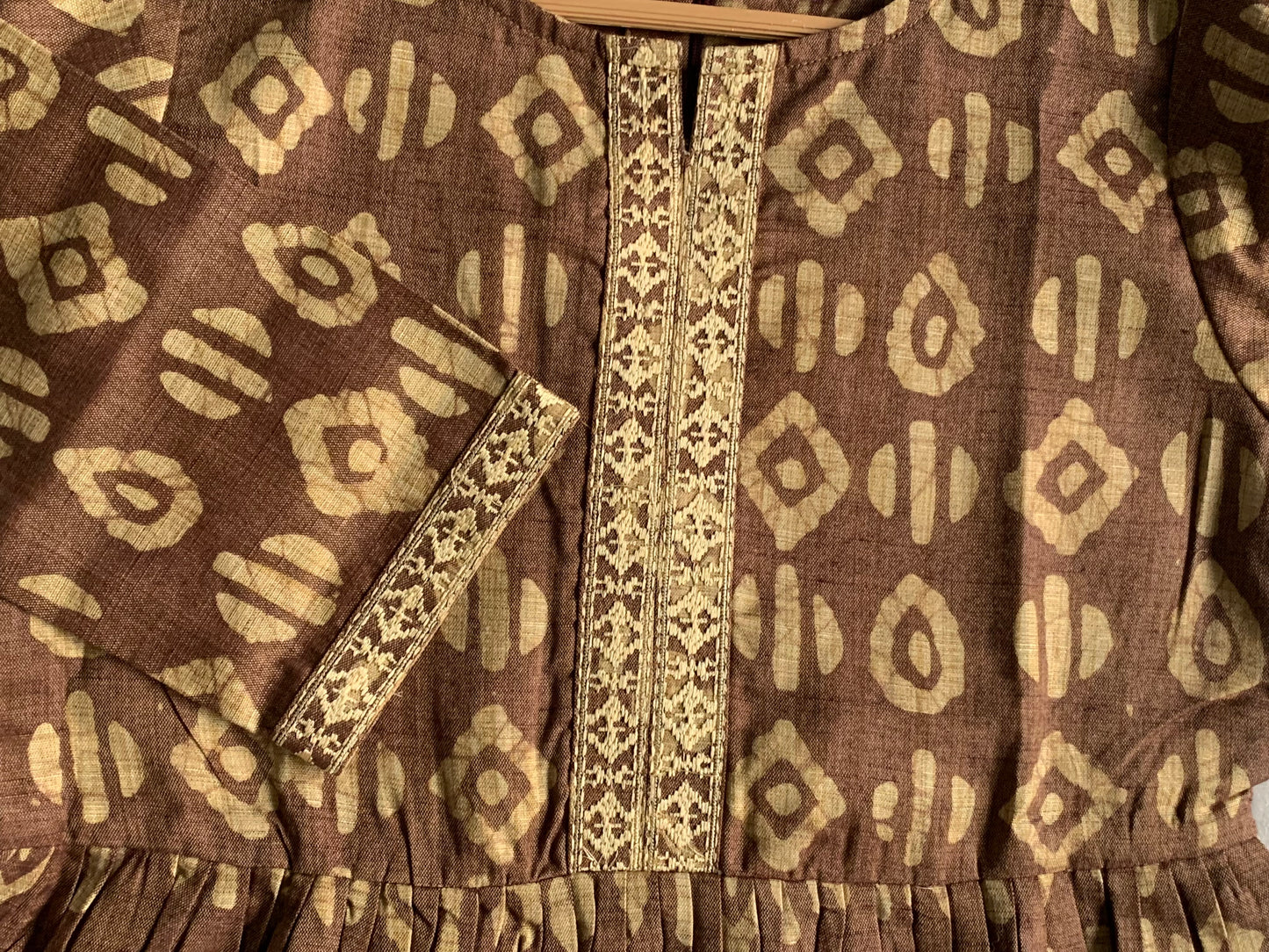 Bhagalpuri Cotton Printed Kurta Set with Dupatta