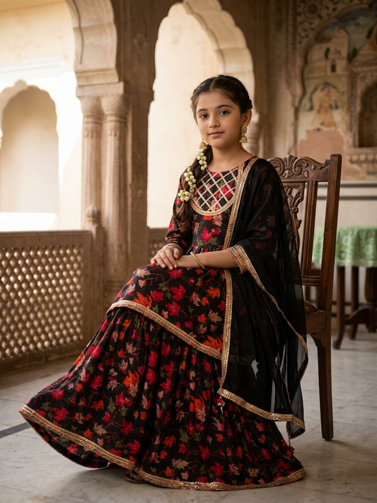 Meher Mahal Wedding Lehenga For Girls