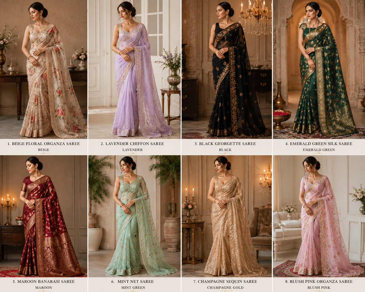 Luxury Designer Saree Collection For Women