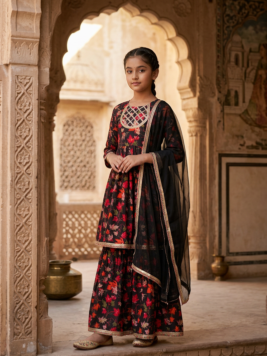 Meher Mahal Wedding Lehenga For Girls